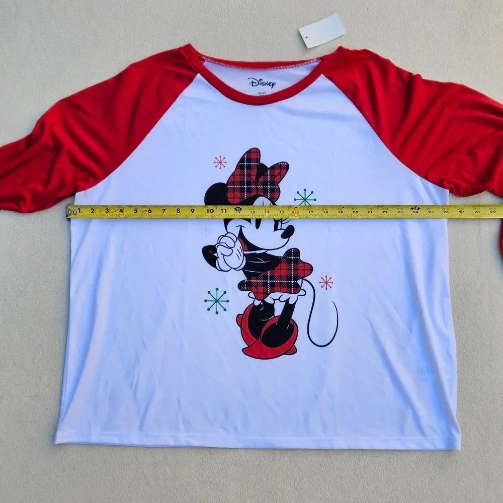 Disney Minnie and Mickey Mouse PJ Set Size 3X - Picture 5 of 16